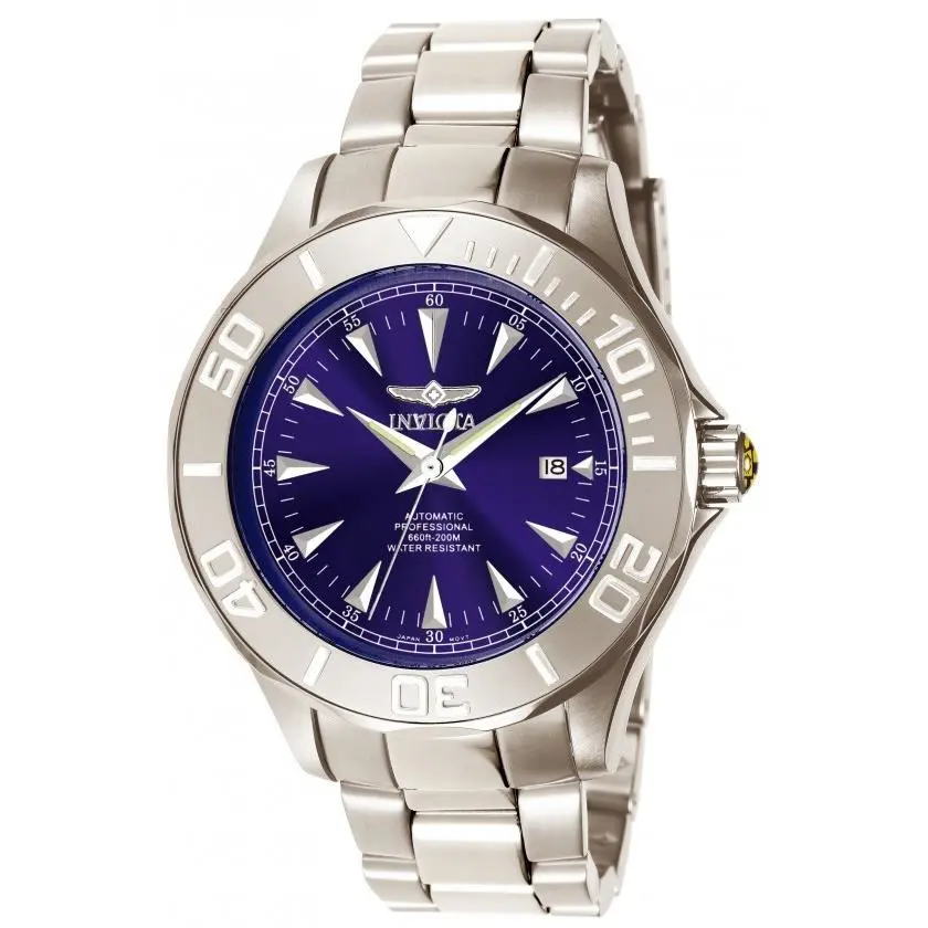 Invicta Men`s 7035 Signature Automatic 3 Hand Blue Dial Watch