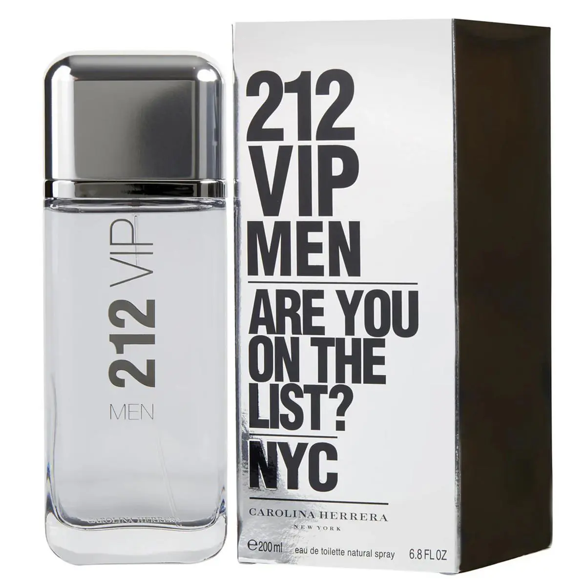 212 Vip Men Carolina Herrera 6.8 oz / 200 ml Eau de Toilette Men Cologne