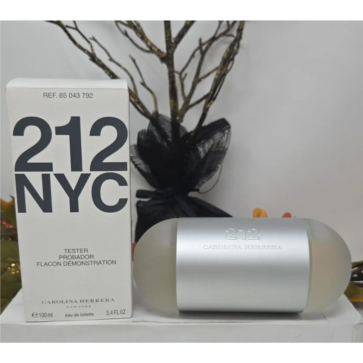 Carolina Herrera Ladies 212 Nyc Edt 3.4 oz Spray Floral Woody Tester Fragrances