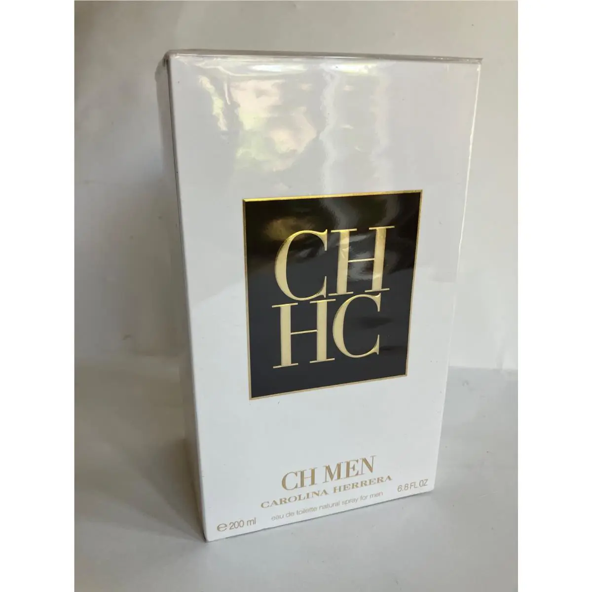 Carolina Herrera CH Men 6.8oz Edt Spray For Men Rare