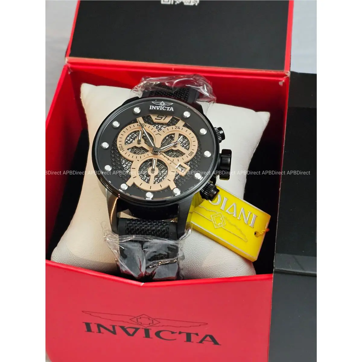 Invicta - S1 Rally Racing Chronograph - Dual Layer Strap Quartz - Mens Watch
