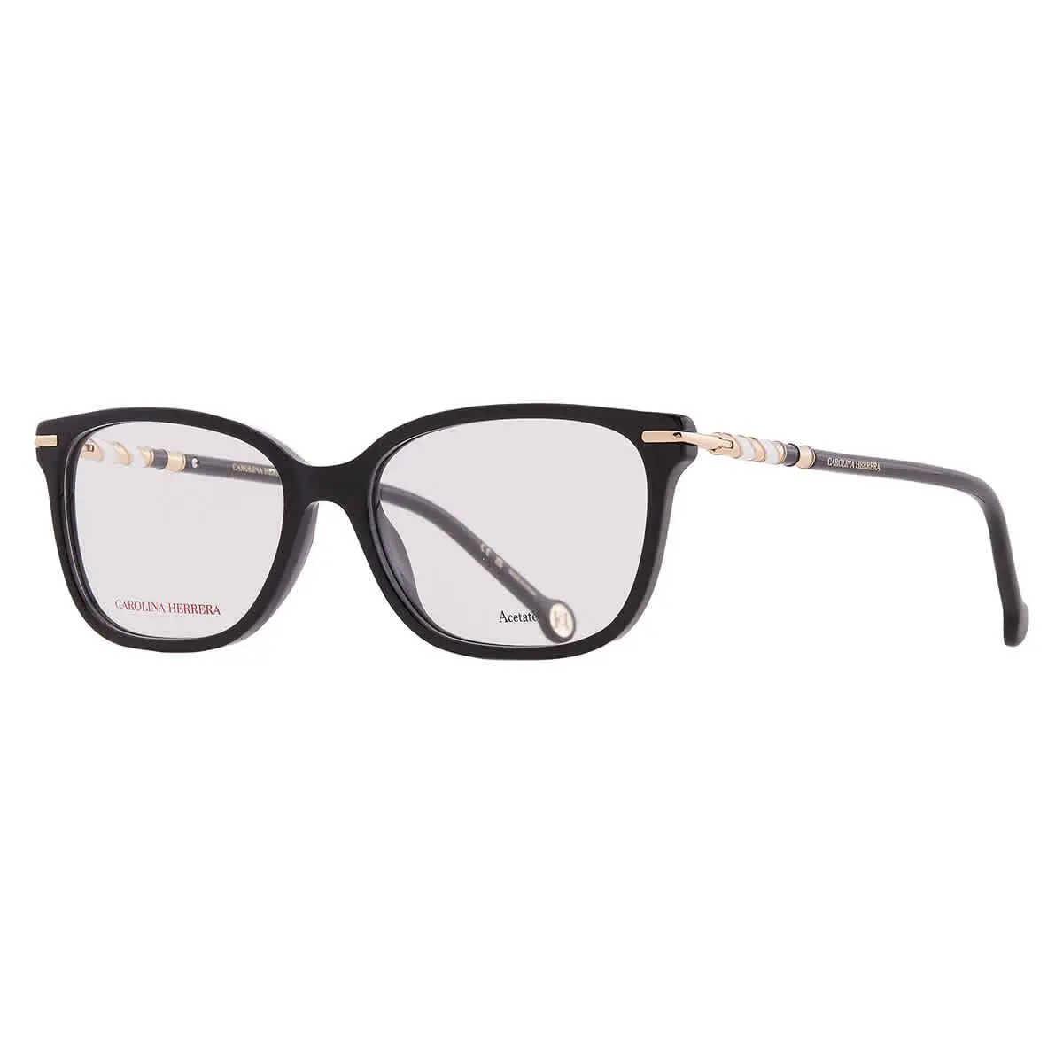 Carolina Herrera Demo Square Ladies Eyeglasses Her 0097 0807 54 Her 0097 0807 54