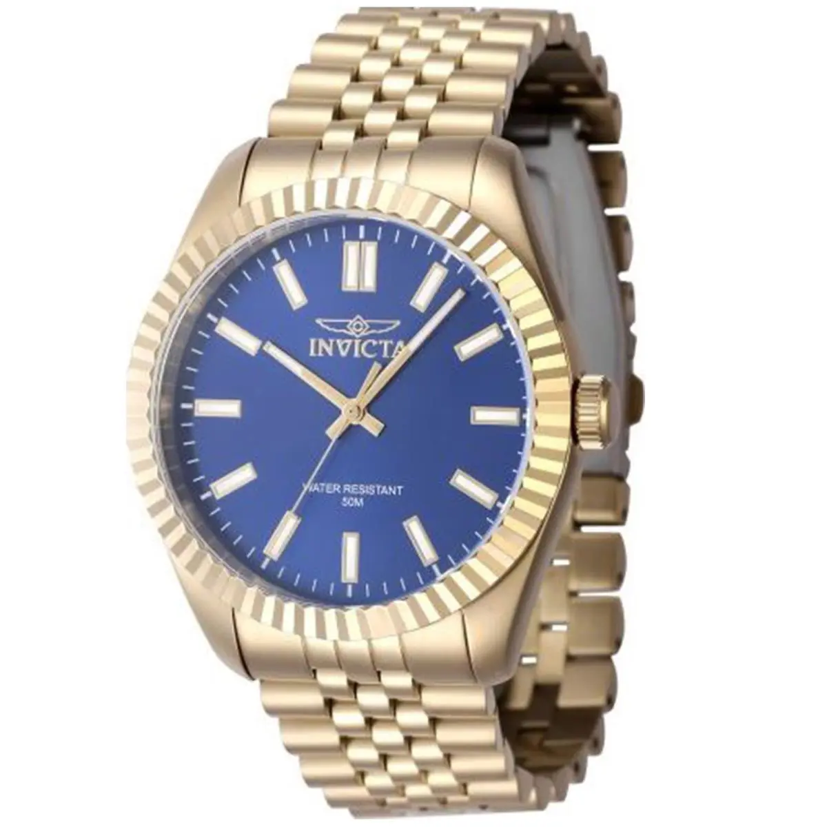 Invicta Men`s 47490 Specialty Quartz 3 Hand Blue Dial Watch