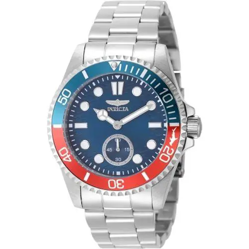Invicta Men`s 49436 Pro Diver Quartz VD78 Blue Dial Watch