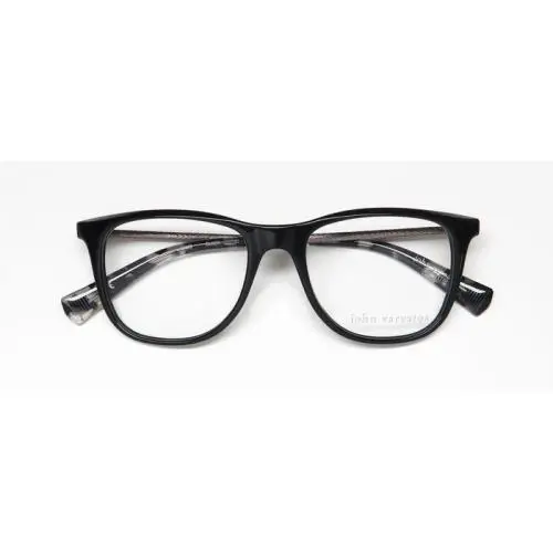 John Varvatos Men`s Eyeglasses V418 Black 52-18-145 W/case Retail