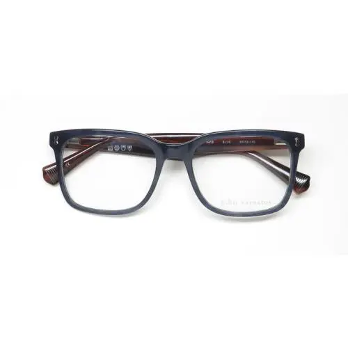John Varvatos Men`s Eyeglasses V415 Blue 54-18-145 W/case Retail