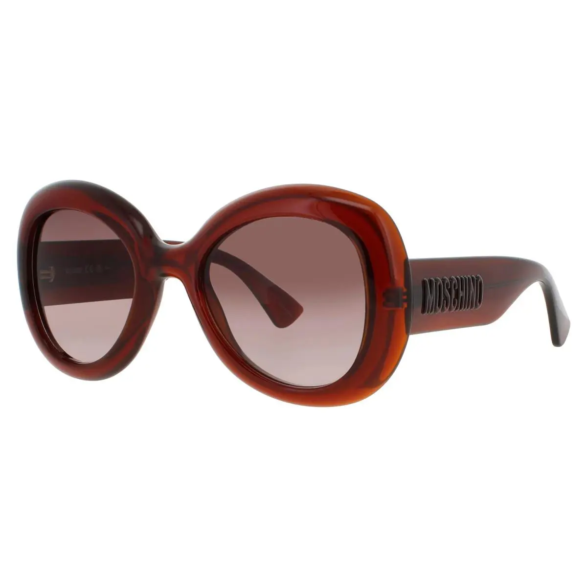 Moschino MOS162/S 09Q/HA 09Q Sunglasses Brown Frame Brown Lenses 54 mm