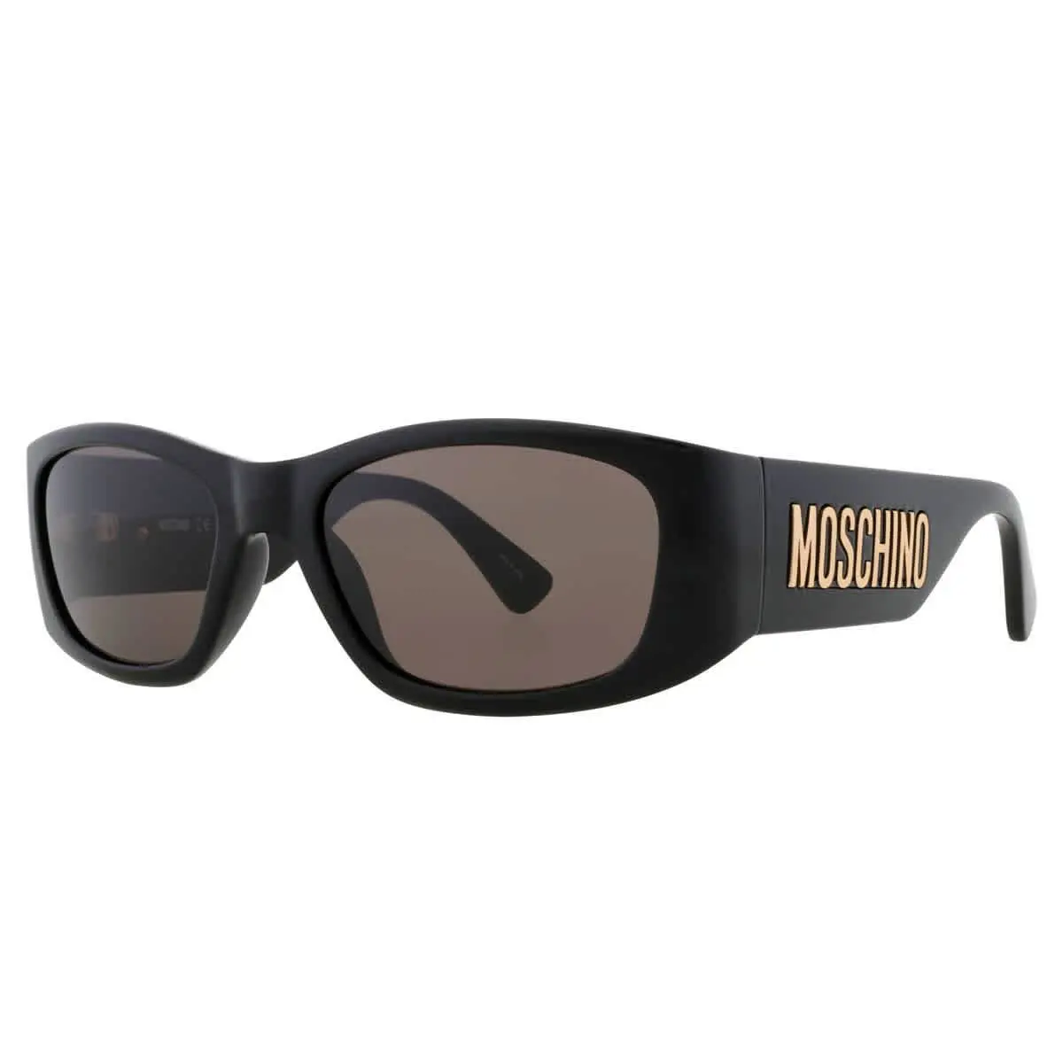 Moschino Grey Oval Ladies Sunglasses MOS145/S 0807/IR 55 MOS145/S 0807/IR 55