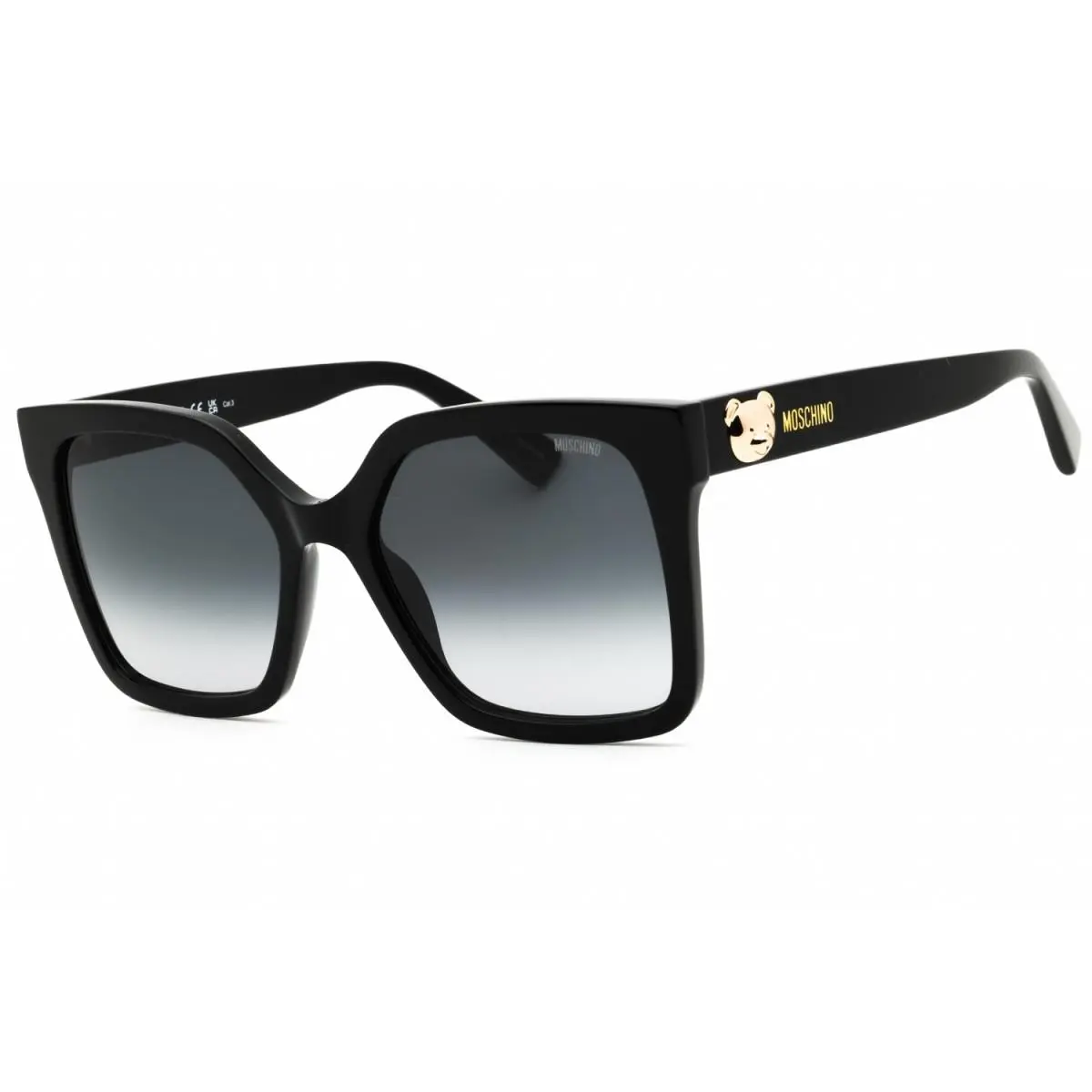 Moschino MOS123/S 0807 9O Black/dark Grey Gradient 55-18-140 Sunglasses