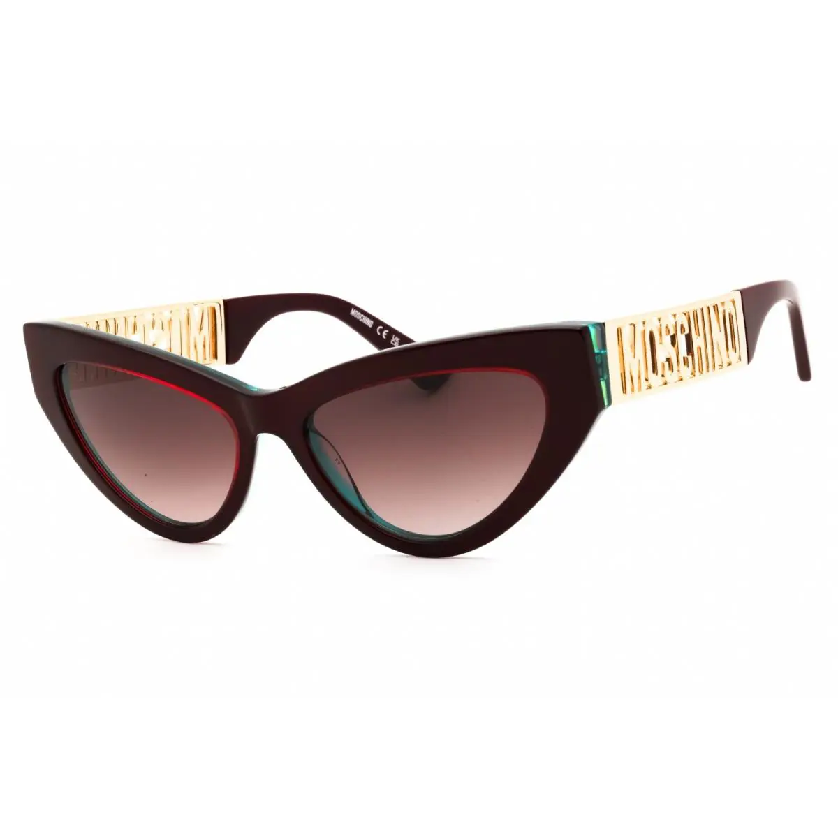 Moschino MOS170-B17-55 Sunglasses Frame Size 55mm 140mm 17mm Burgundy Women