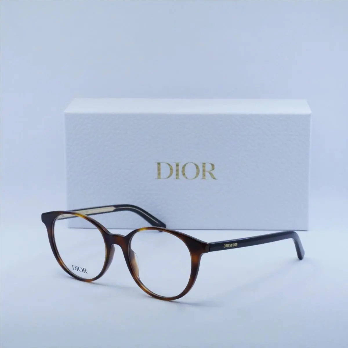 spirito RI 2600 Blonde Havana 51mm Eyeglasses by Dior