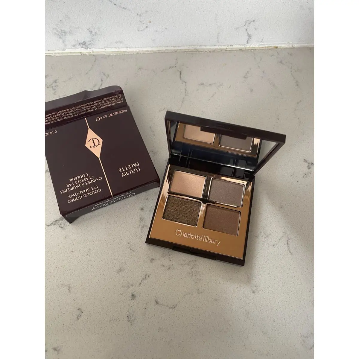 Charolette Tilbury Luxury Eyeshadow Palette - The Golden Goddess