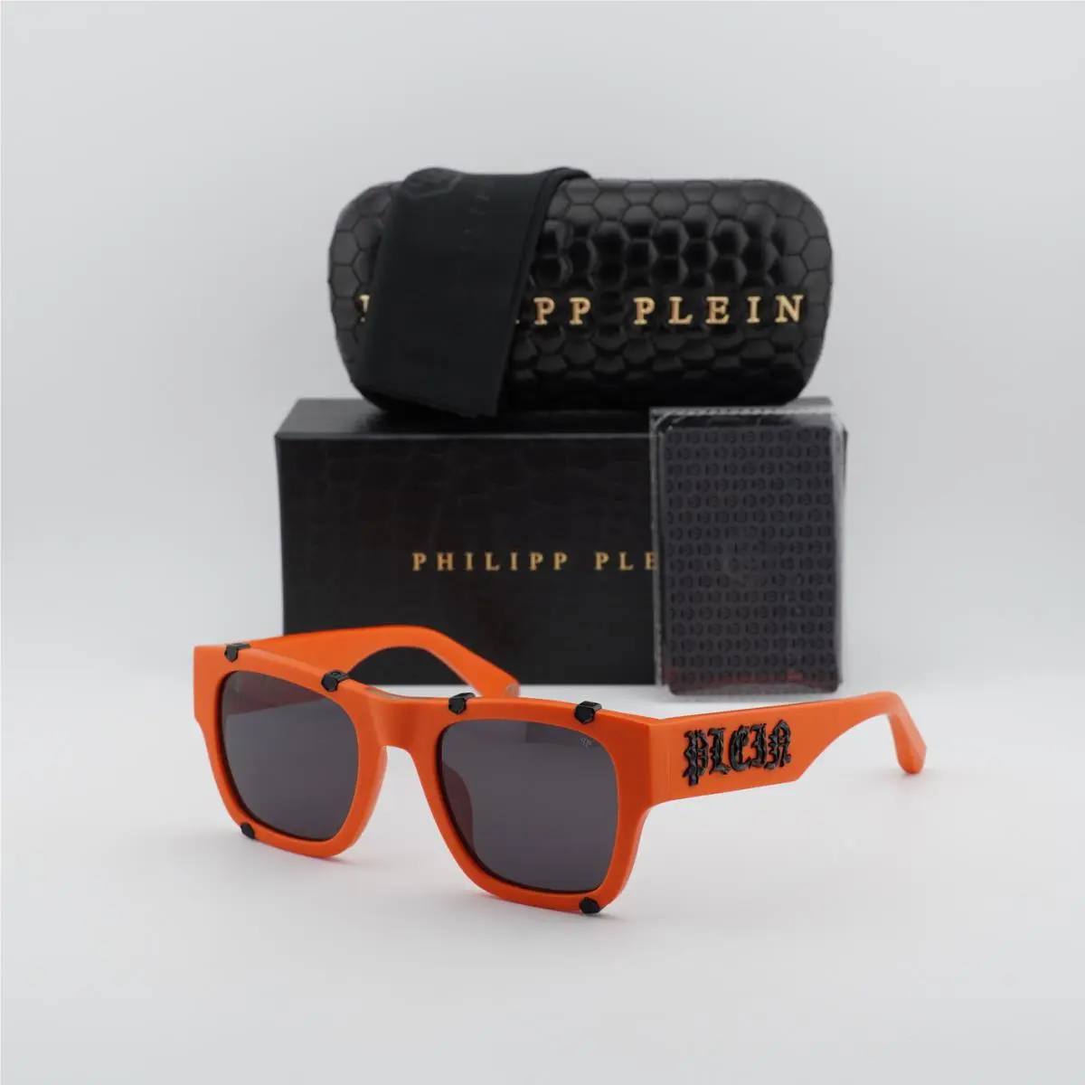 Philipp Plein SPP042W V47F Orange/grey 54-23-145 Sunglasses