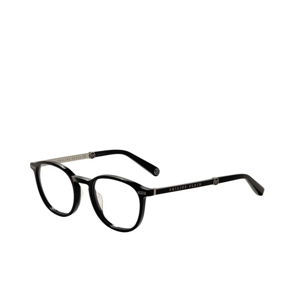 Philipp Plein Men`s 51mm Shiny Black Opticals VPP057M510700