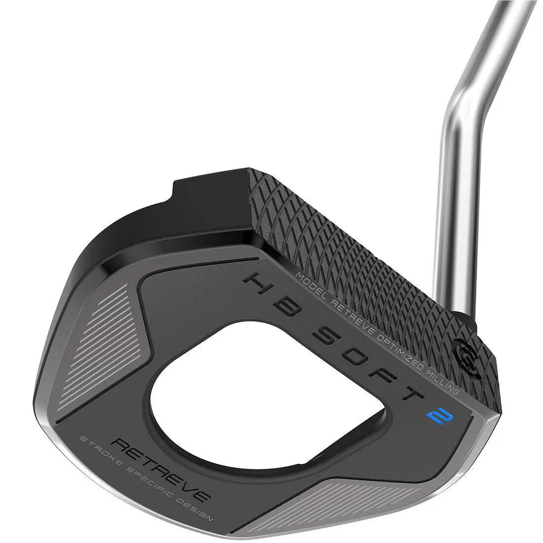 Asics  - Cleveland HB Soft 2 Black Retreve Putter - Black 0