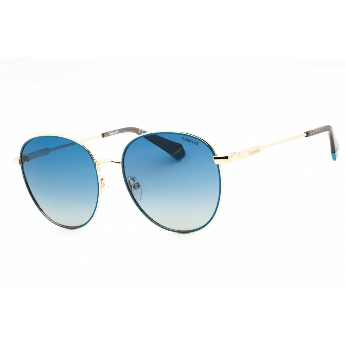 Polaroid Core Pld 6215/S/X-LKS Sunglasses 56mm - Frame: GOLD BLUE, Lens: BLUE SF POLAR
