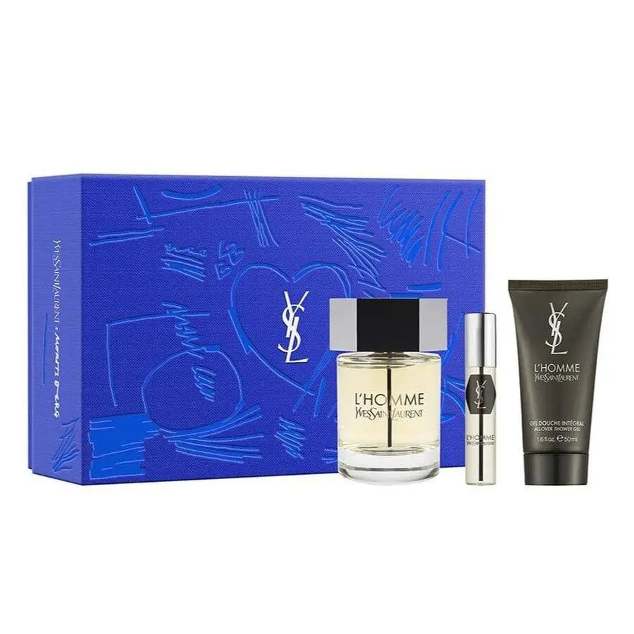 Yves Saint Laurent Men`s L`homme Gift Set Fragrances 3614274121285