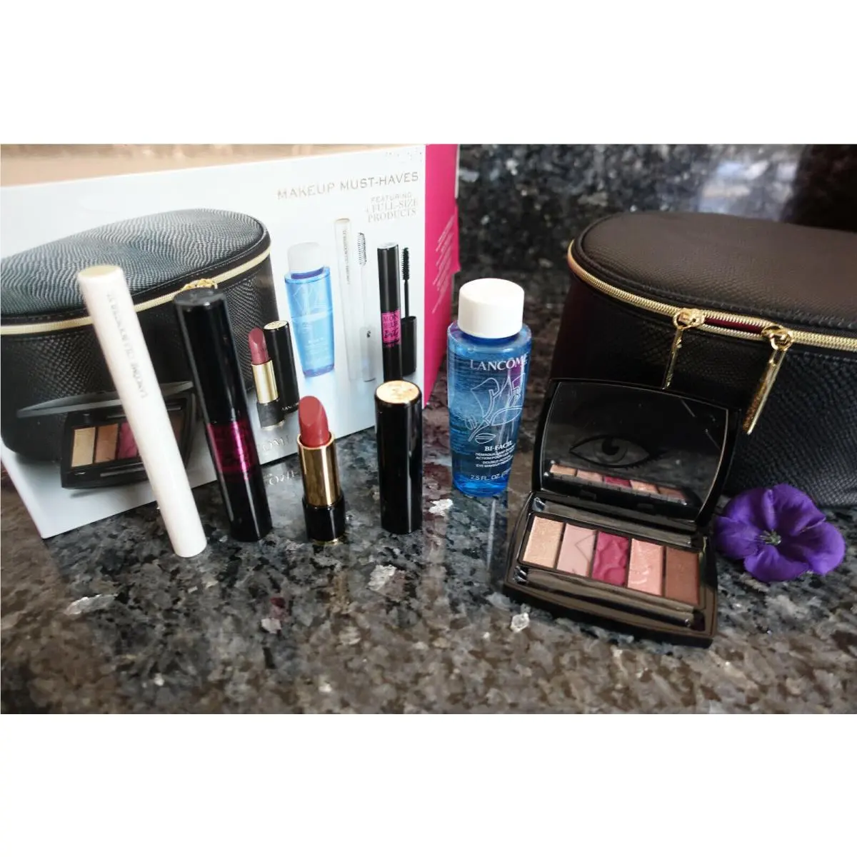 Lancome Makeup Must Haves 5 Piece Plus Makeup Bag by Yves Saint Laurent