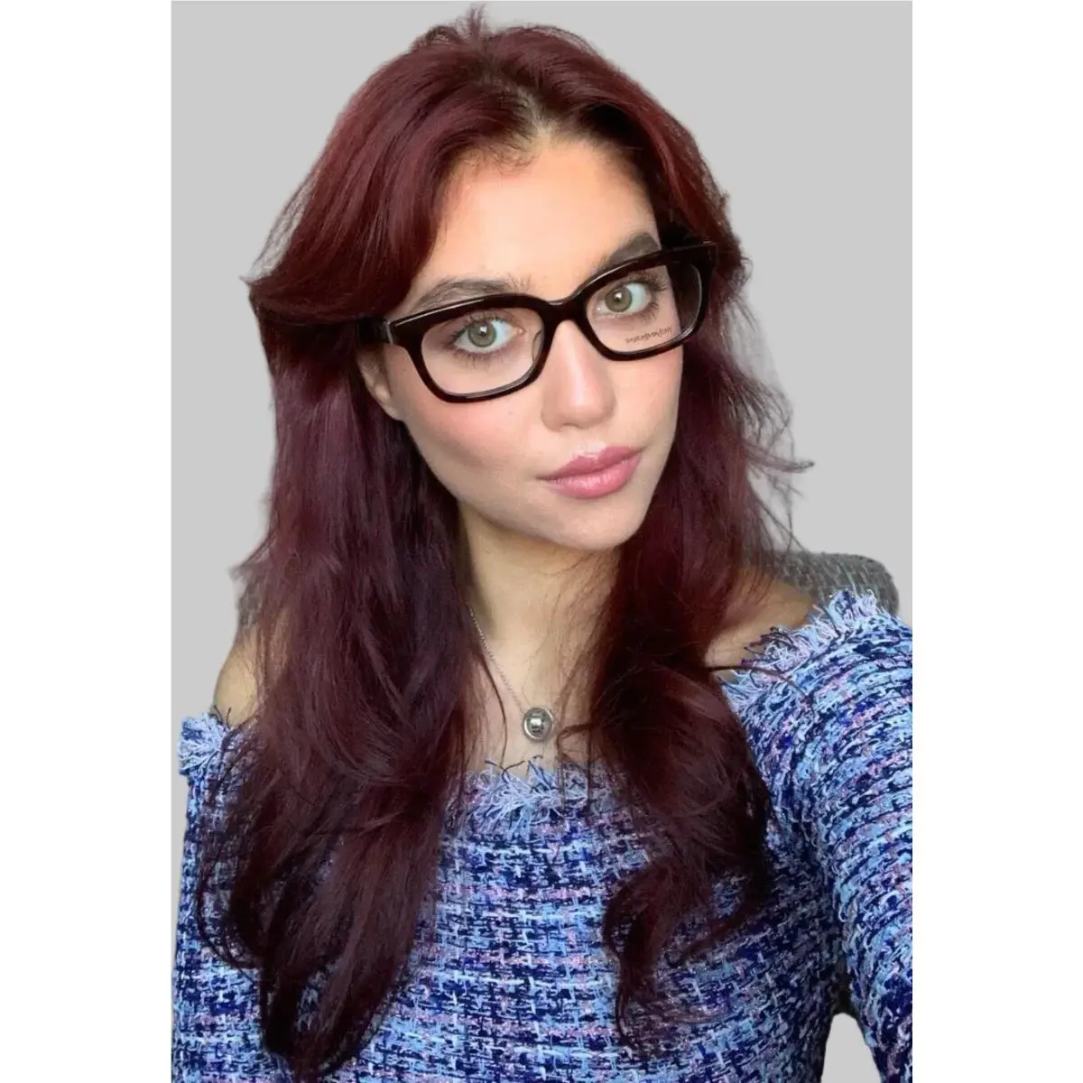 Ysl 4030J 975 Gray Havana 53mm Womens Eyeglasses Frame Japan by Yves Saint Laurent