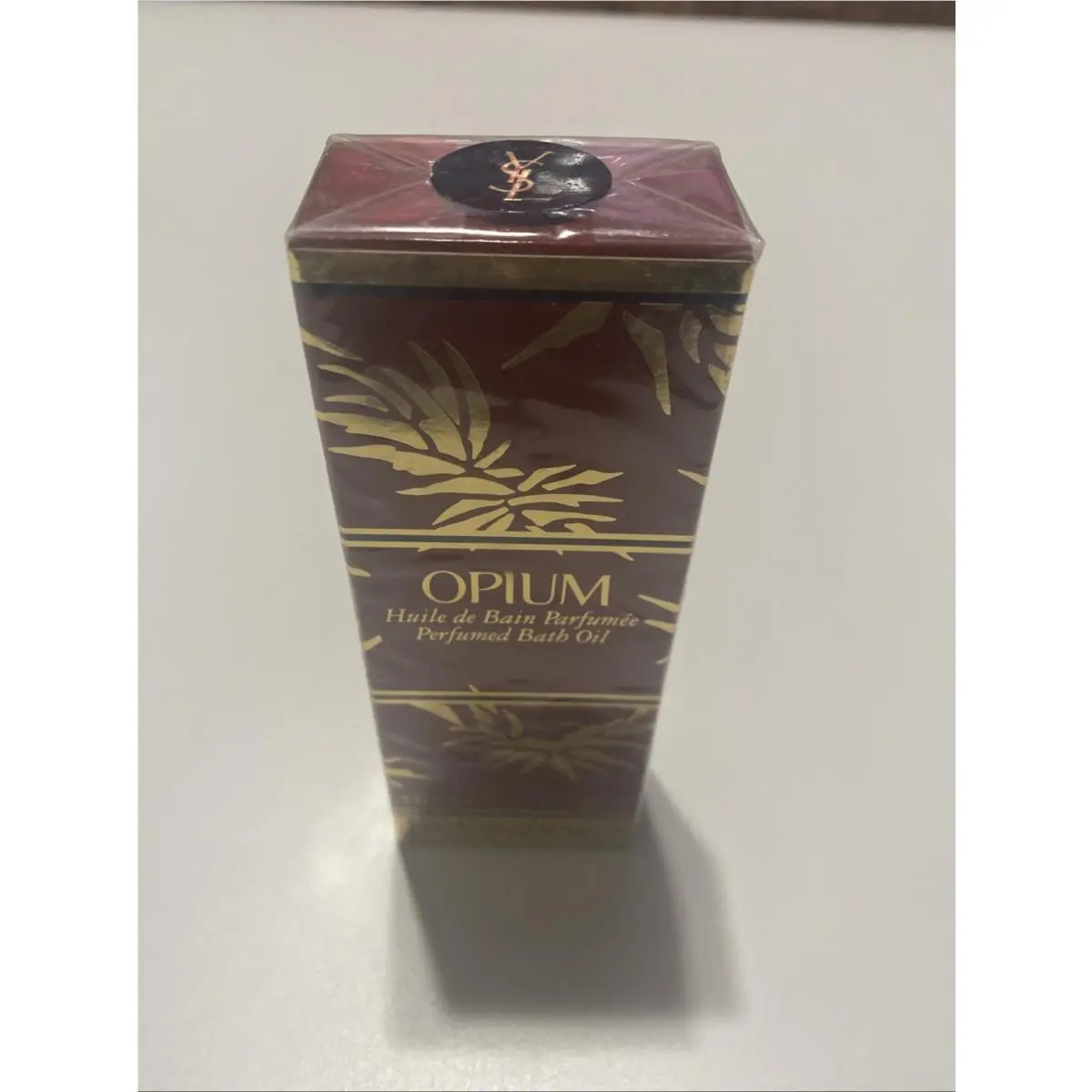 Vintage  Opium Perfumed Bath Oil 50ml 1.6oz Made in Fra by Yves Saint Laurent