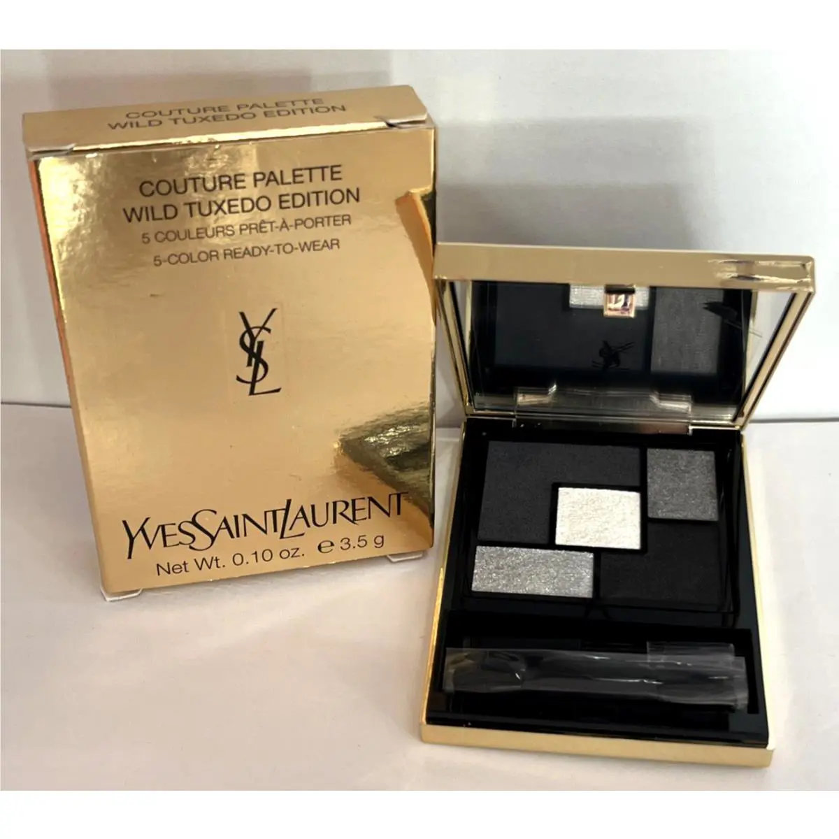 Yves Couture Palette Wild Tuxedo Edition 5 Color Ready To Wear Shadow 0.1 oz