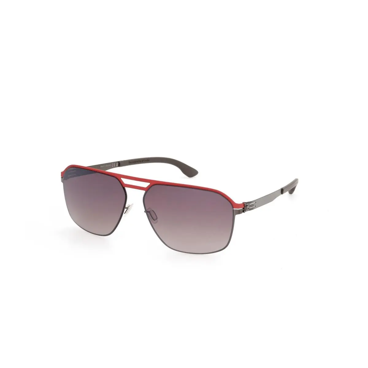 IC Berlin Rasmus IC0214 Sunglasses Sun Glasses 68F White Texture - Frame: White/Texture