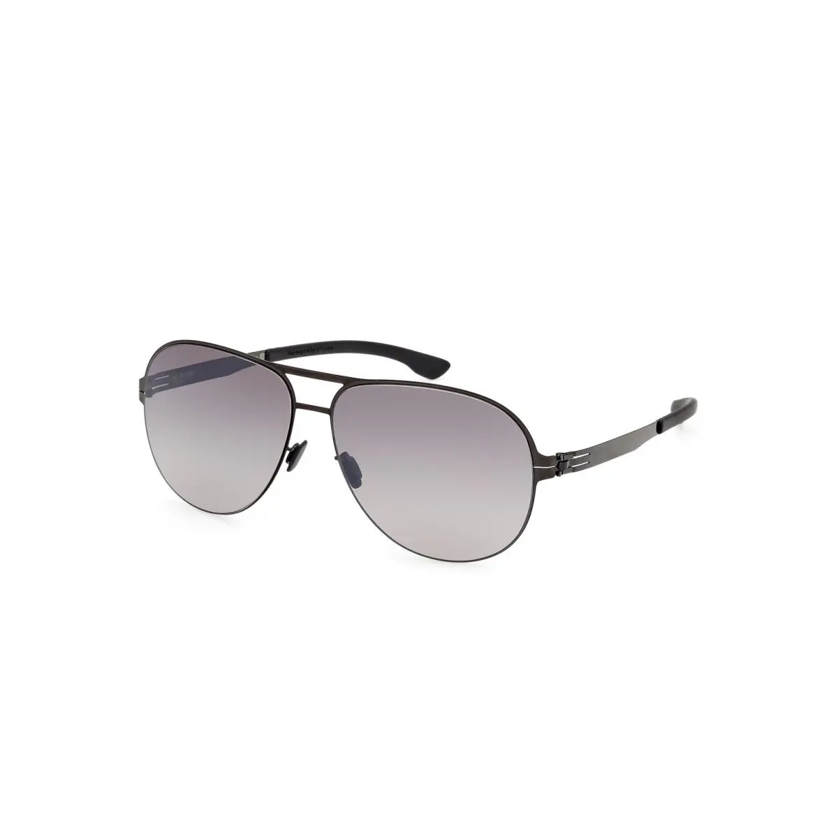 IC Berlin Gerrit IC0010 Sunglasses Sun Glasses 08B Gunmetal 61 Un