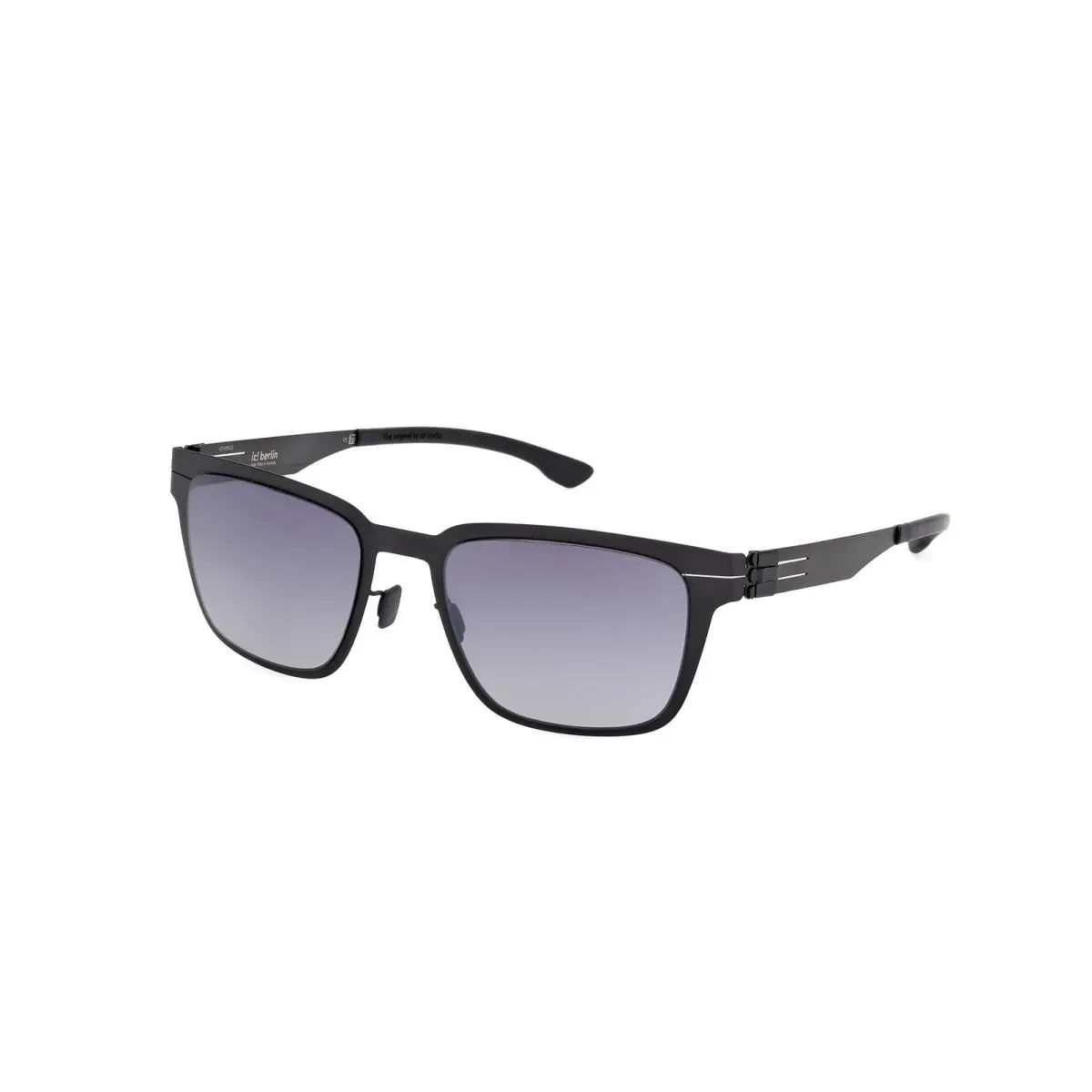 IC Berlin Tanner IC0018 Sunglasses Sun Glasses 02B Black 57 Unise