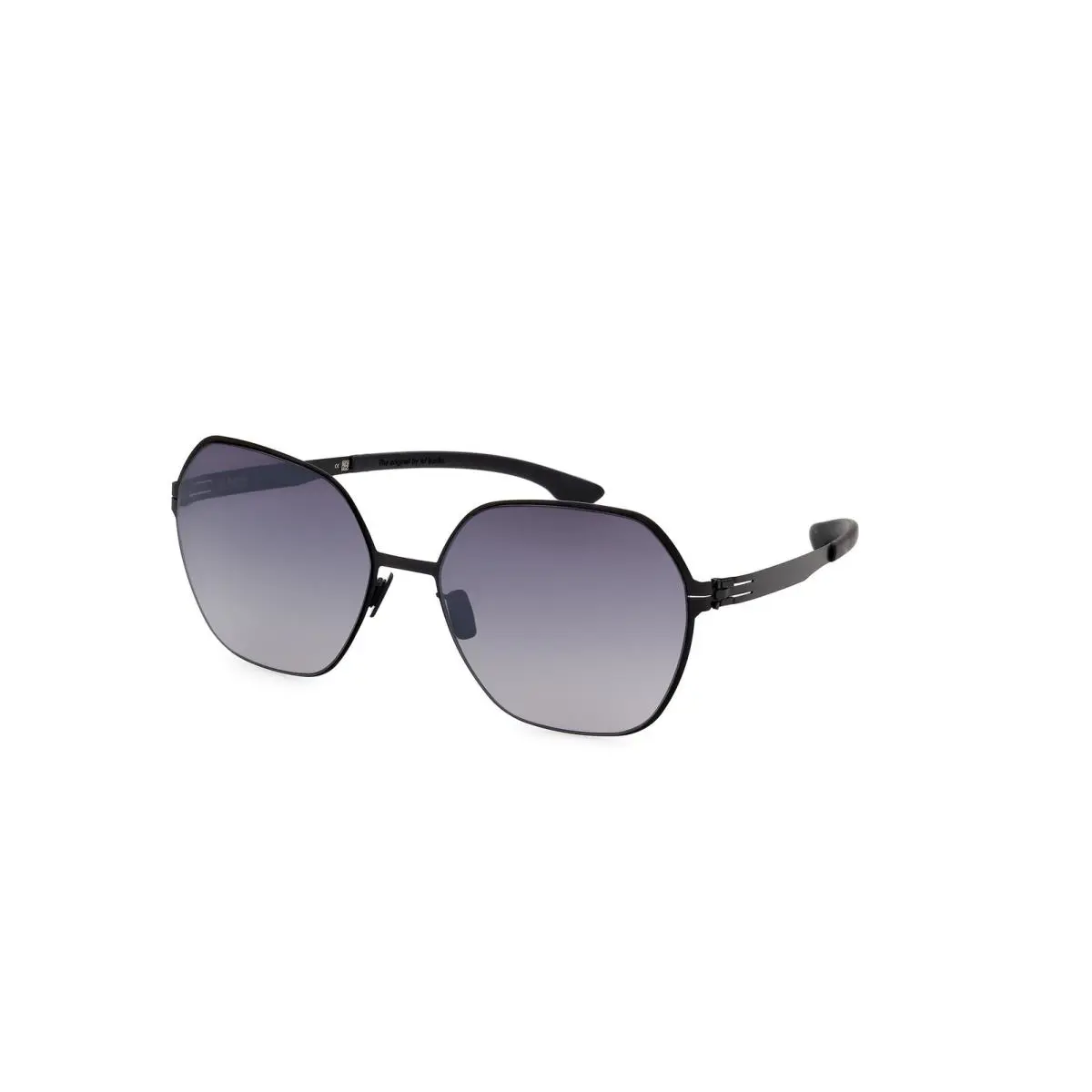 IC Berlin Jacy C. IC0012 Sunglasses Sun Glasses 02B Black 58 Unis