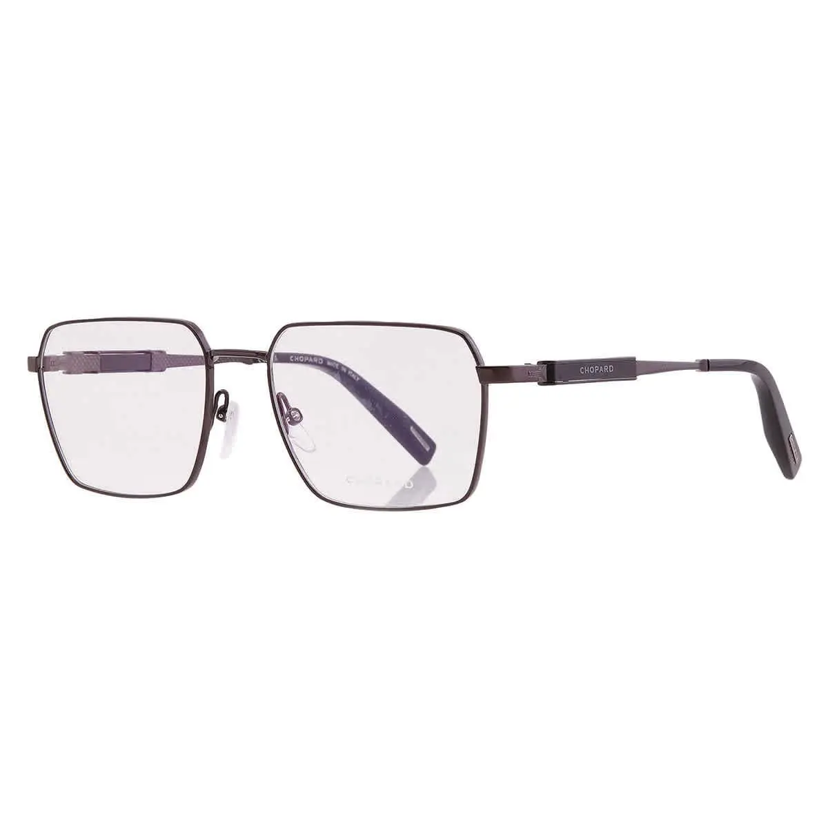 Chopard Demo Square Men`s Eyeglasses VCHL21 0Q67 57 VCHL21 0Q67 57
