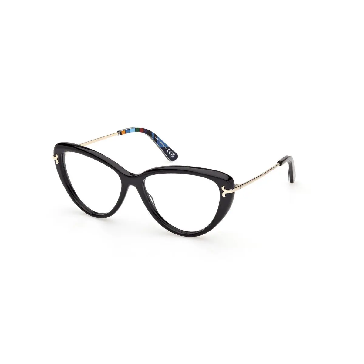 Emilio Pucci EP5279 Eyeglasses Eye Glasses 001 Black 56 Unisex