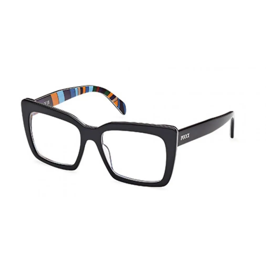 Emilio Pucci EP 5261 Eyeglasses 005 Black Texture