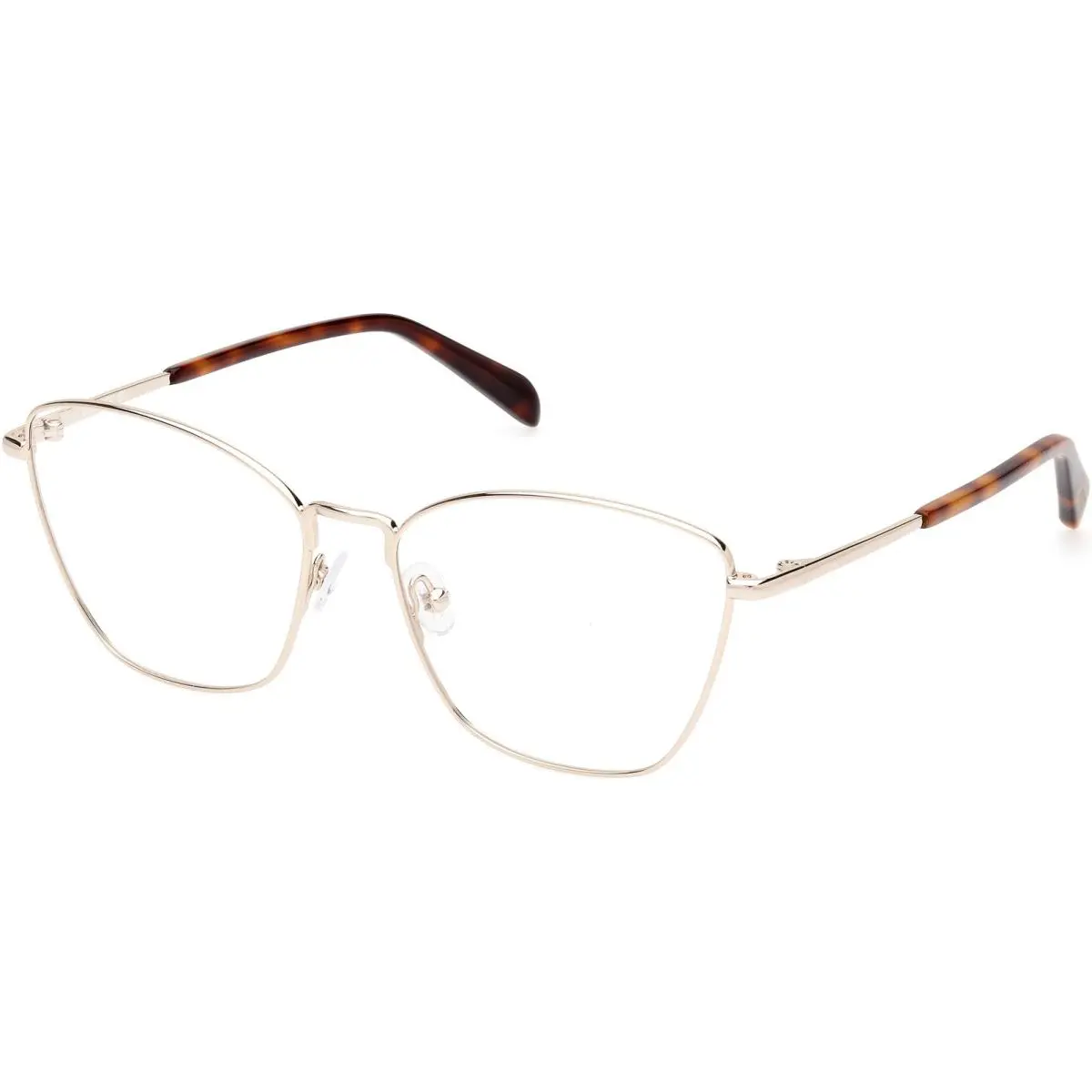 Emilio Pucci EP 5243 Shiny Pale Gold / Blonde Havana 032 Size 54 Eyeglasses