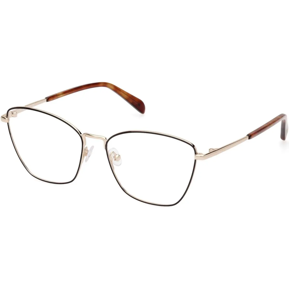 Emilio Pucci EP 5243 Shiny Pale Gold / Blonde Havana 005 Size 54 Eyeglasses