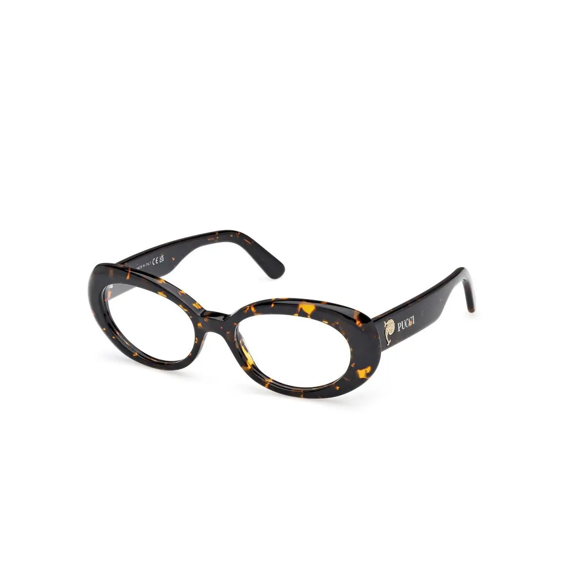 Emilio Pucci EP5262 Eyeglasses Eye Glasses 052 Dark Havana 53 Unis