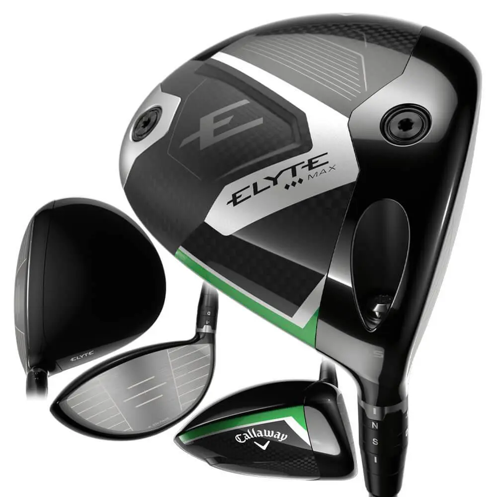 Callaway Men Elyte Triple Diamond Max Driver 460cc - 25 - Chrome
