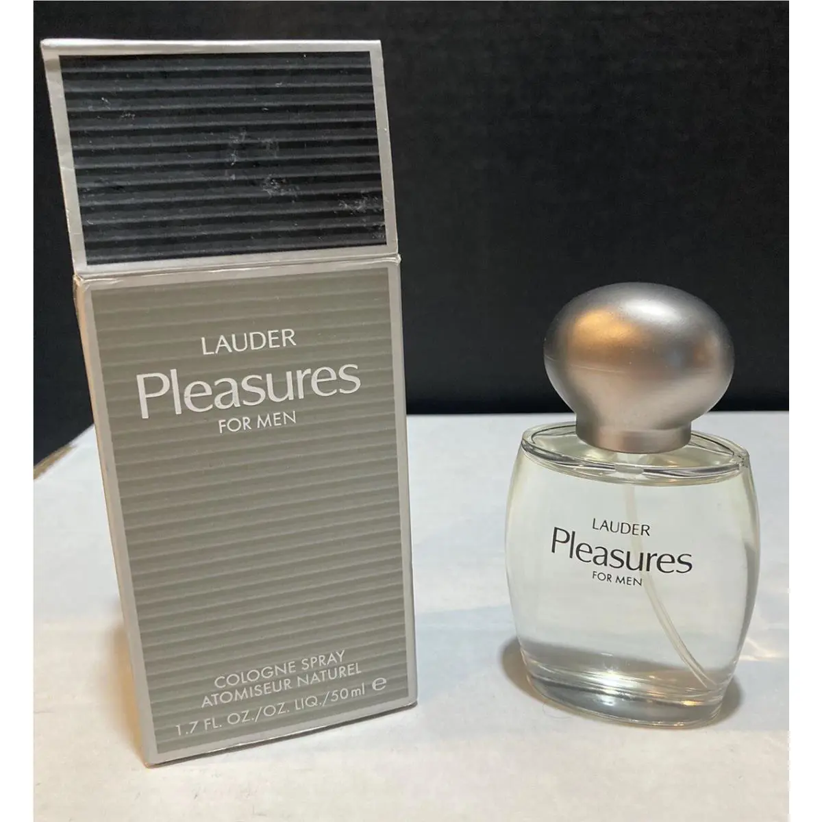 Estee Lauder Pleasures For Men 1.7oz Col Spray Vintage Formula