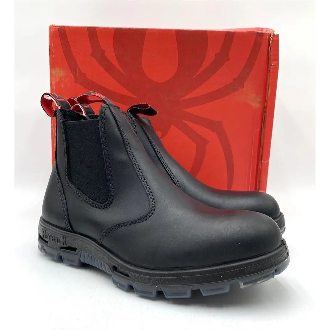 Ubbk Bobcat Unisex Work Boots Black Multiple Sizes by Redback