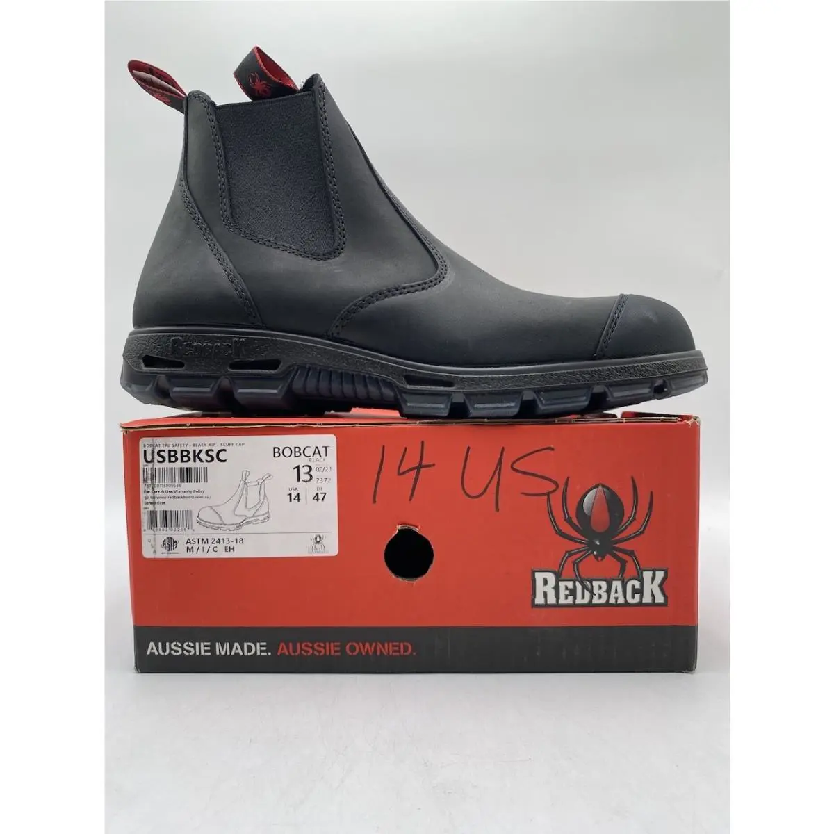 Redback shoes - REDBACK USBBKSC BOBCAT - USBBKSC BOBCAT - Black 9