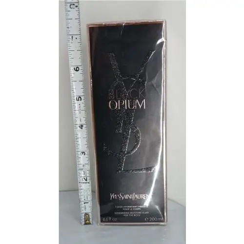 Yves Saint Laurent Black Opium Shimmering Moisture Fluid For The Body 6.6oz Huge