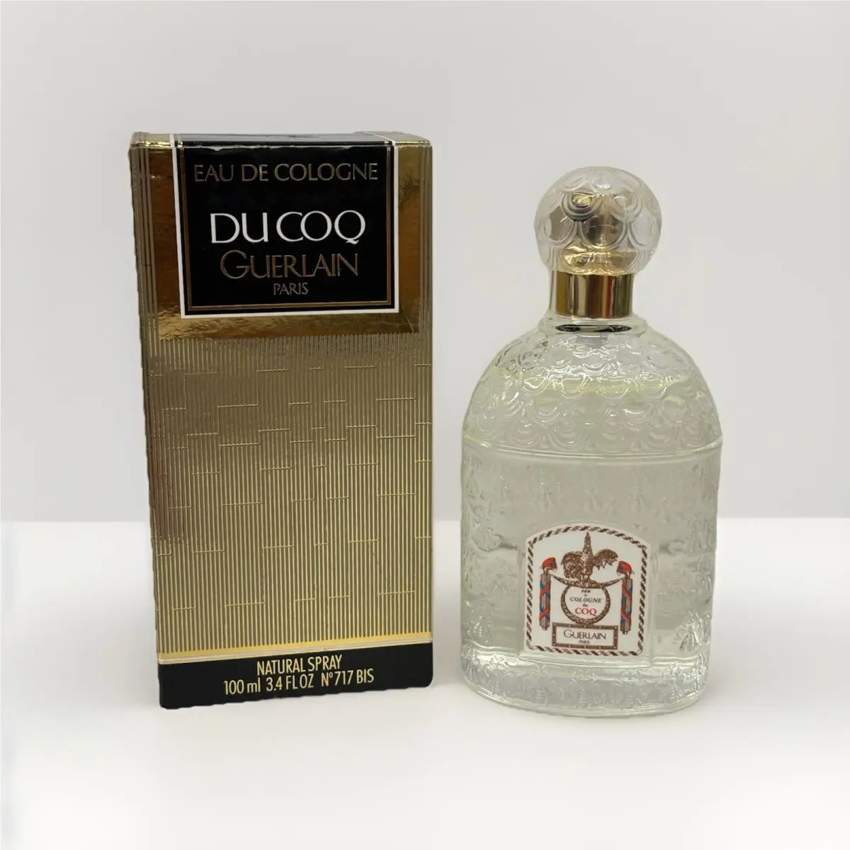Guerlain DU Coq Edc Spray 3.4 Fl. Oz. Vintage