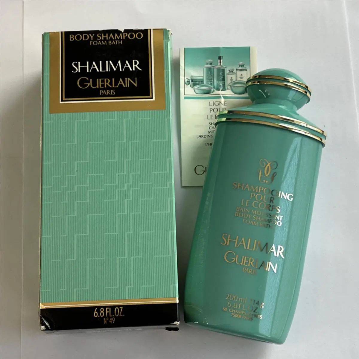 Guerlain Shalimar 6.8 fl oz Body Shampoo Foam Bath