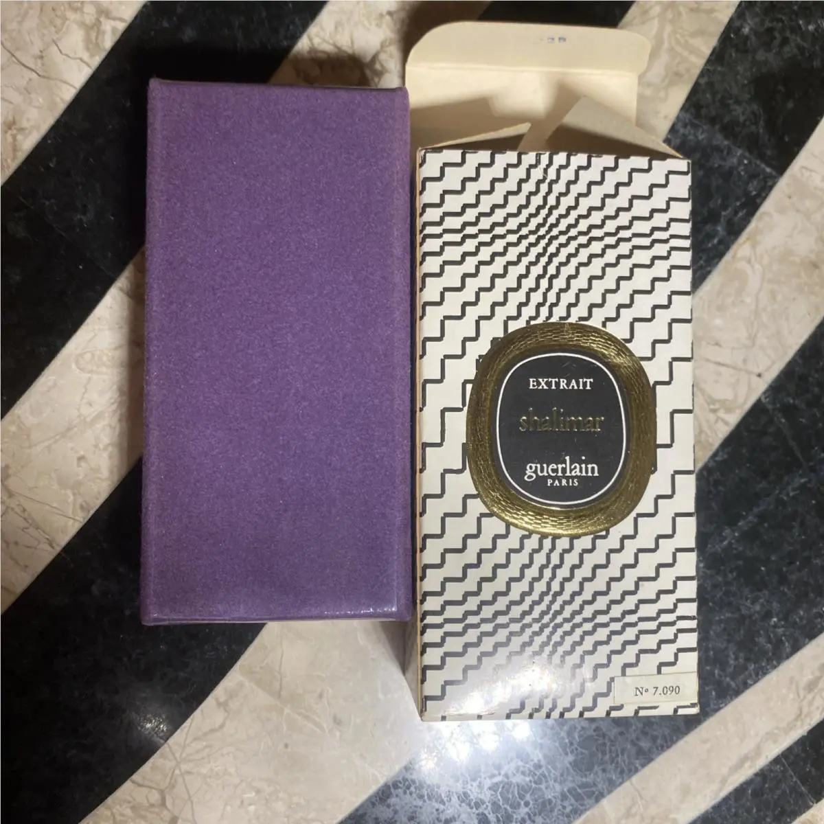 Vtg Guerlain Shalimar Extrait Parfum 1967 France