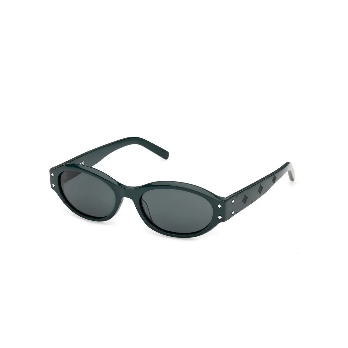 Mcm Worldwide MW 0043 Shiny Dark Green / 96N Size 55 Sunglasses by MCM