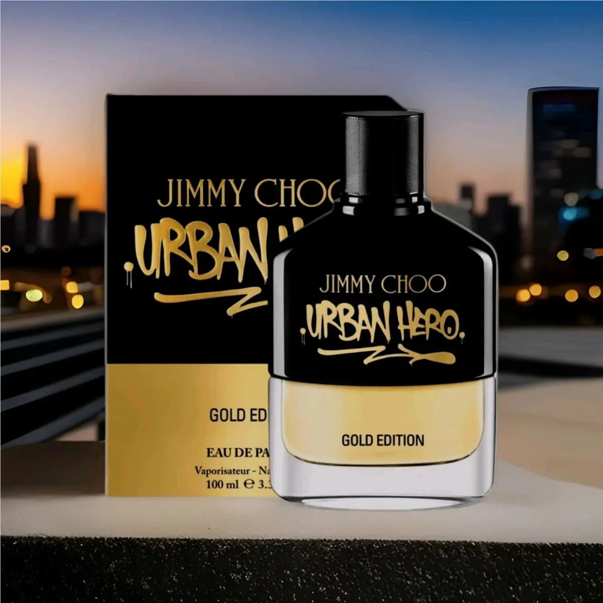Jimmy Choo Urban Hero Gold Edition Edp. For Men3.3 fl oz/100ml