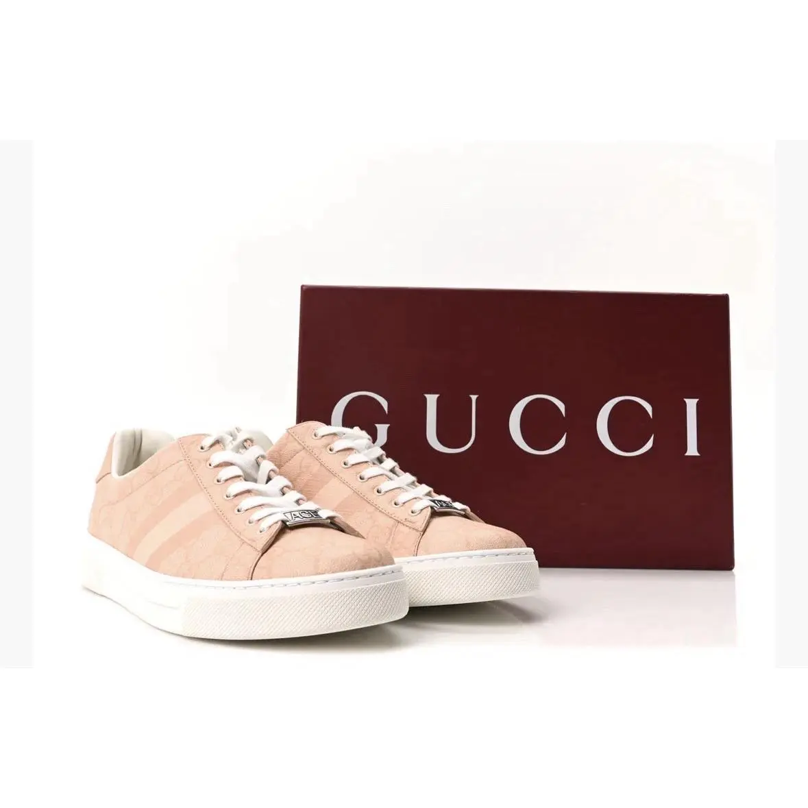 Gucci shoes - Gucci GG Supreme - Supreme - 812026 - Pink 1