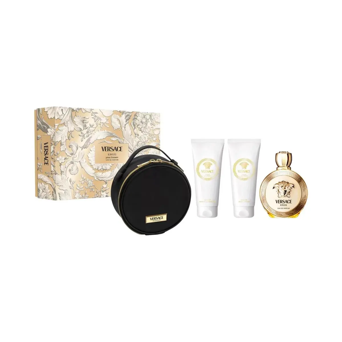 Versace Eros Pour Femme Fragrance For Women 4 Piece Gift Set