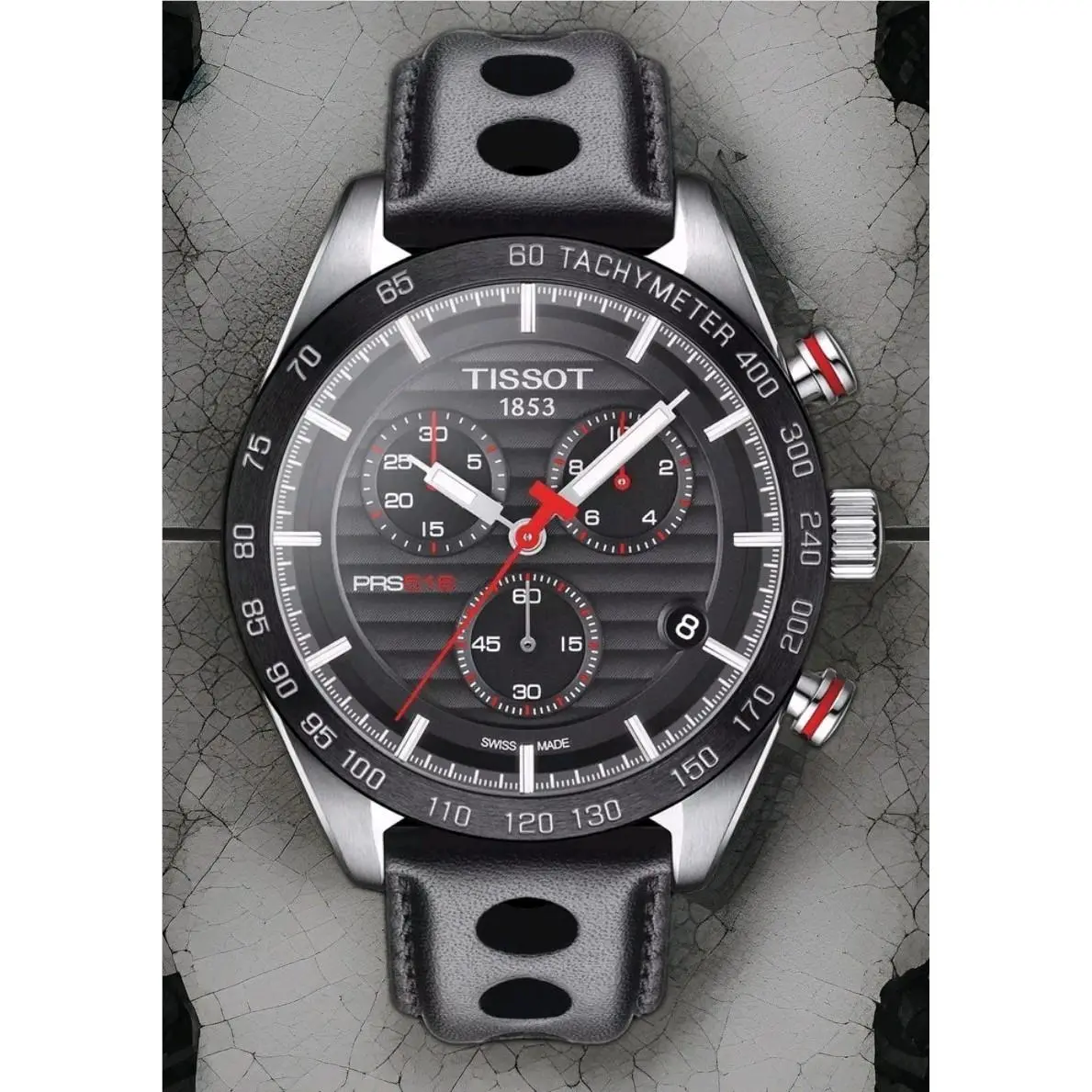 PR516 Black Dial Chronograph T100.417.16.051.00 by Tissot