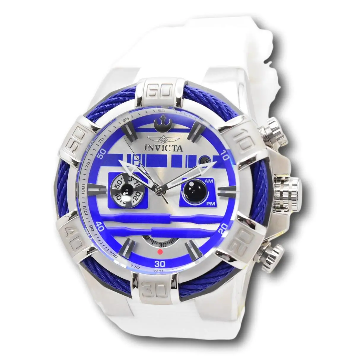 Invicta Star Wars R2D2 Limited Edition Men`s 52mm Chronograph Watch 26269