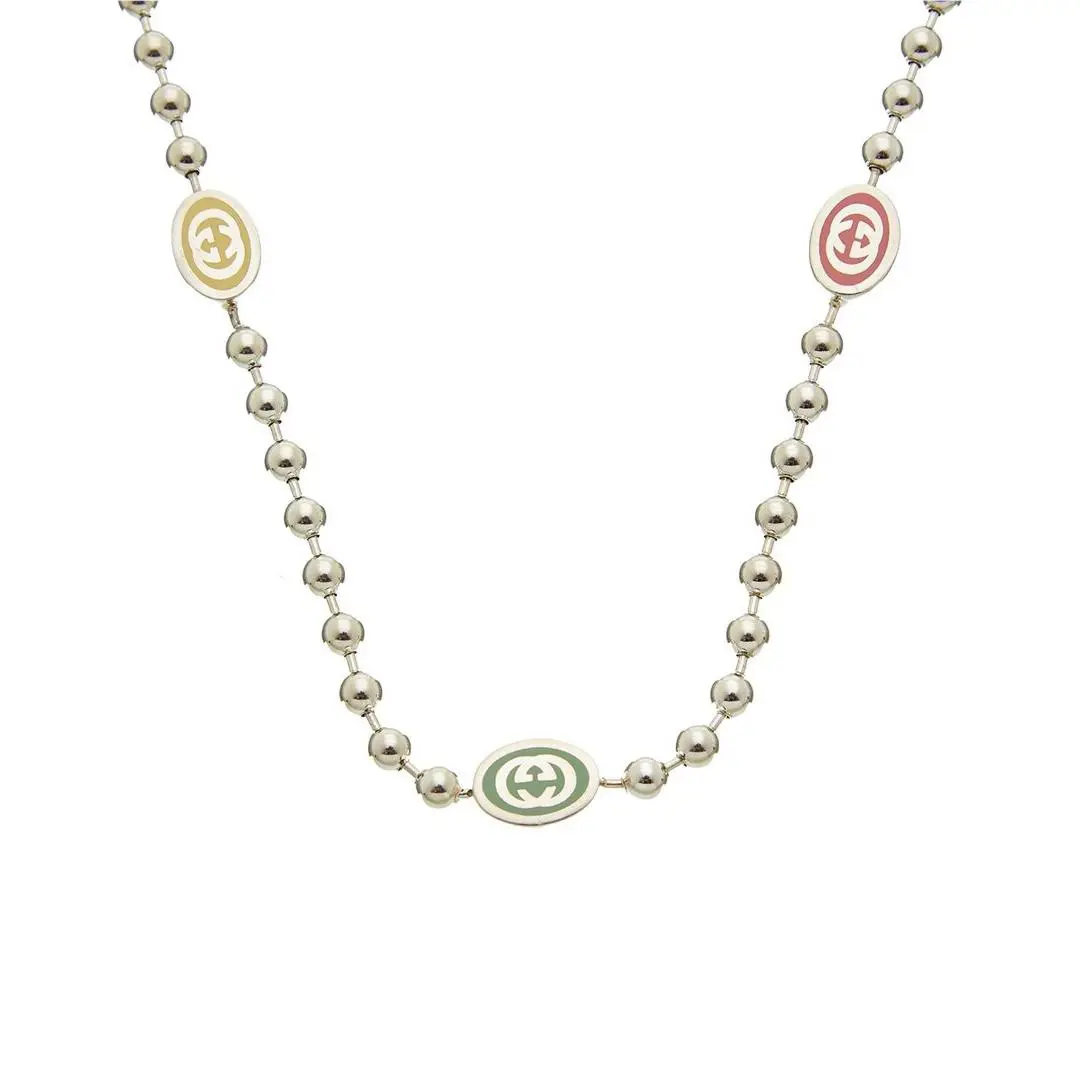Gucci Silver Necklace Women`s